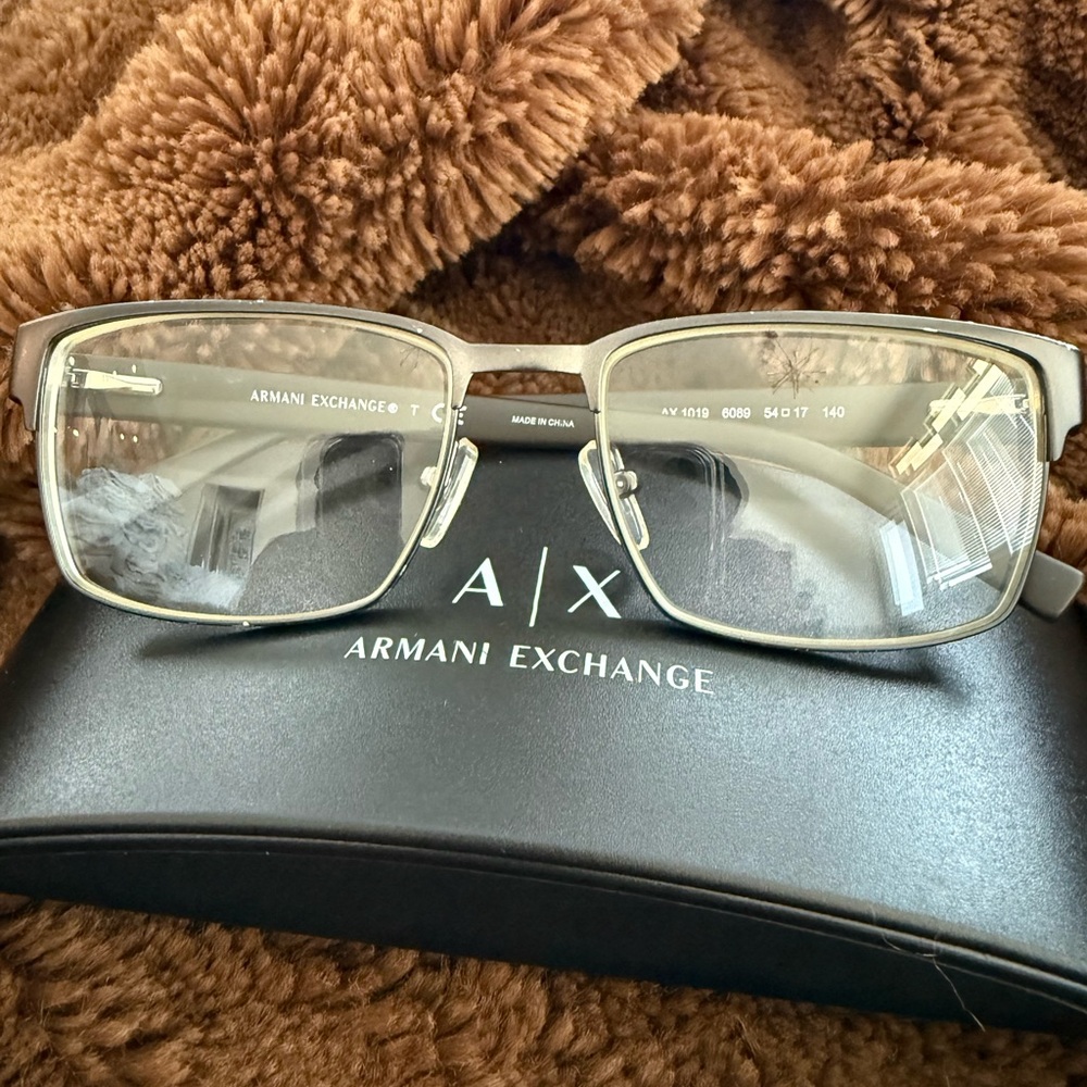 Armani Exchange Men's Glasses in Silver
